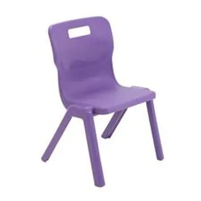 Titan One Piece Chair Size 3 - 350mm Seat Height - Purple - T3-P