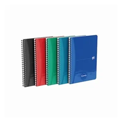 Oxford Oceanis Wirebound Notebook Ruled A5 Assorted (Pack of 5)