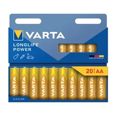 Varta Longlife AA Alkaline Battery 1.5V (Pack of 20) 4106101720