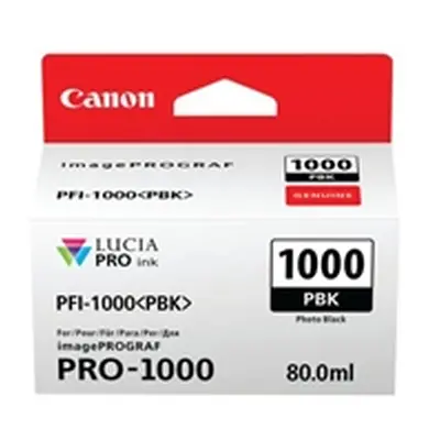 Canon PFI-1000PBK Inkjet Cartridge Photo Black 0546C001