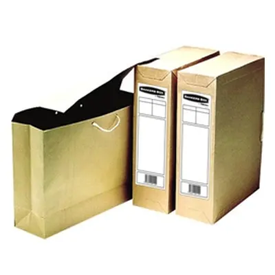 Bankers Box by Fellowes Basics Storage Bag File [Pack 25] - 00110