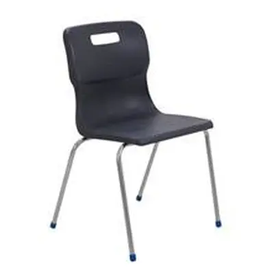 Titan 4 Leg Chair Size 6 - 460mm Seat Height - Charcoal - T16-C