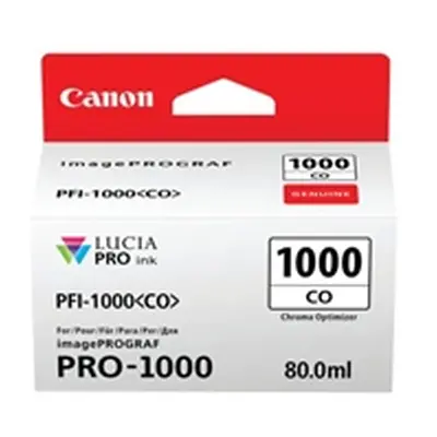 Canon PFI-1000CO Inkjet Cartridge Chroma Optimizer Clear 0556C001