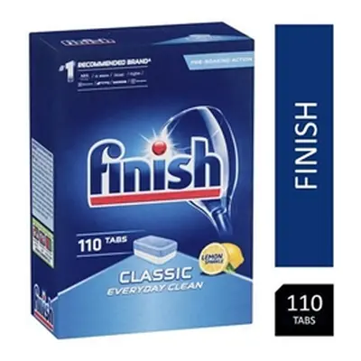 Finish Classic Lemon Dishwasher Tablets