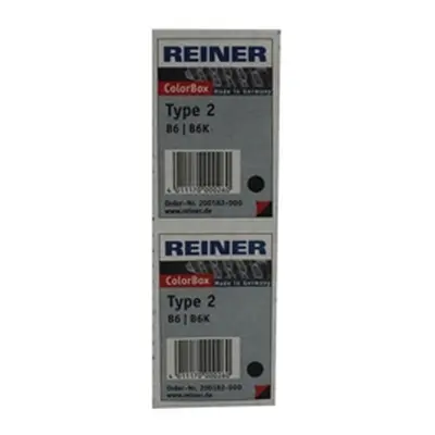 COLOP Reiner B6K Replacement Ink Pad Black (2 Pack)