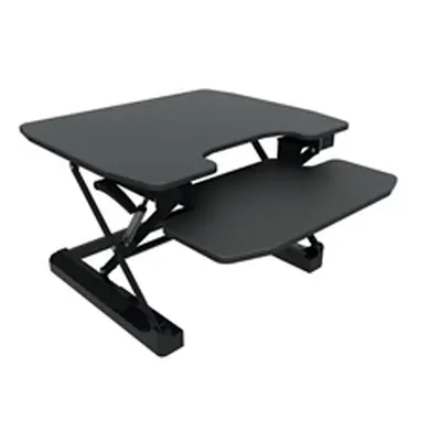 Contour Ergonomics Sit-Standing Desk Black