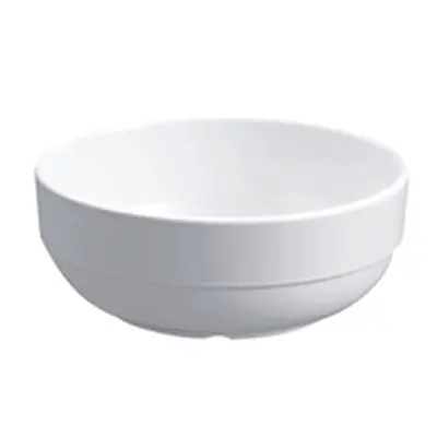 Glazed Bowl 5.5 Inch 14cm Melamine White (Pack of 6) GB-C106