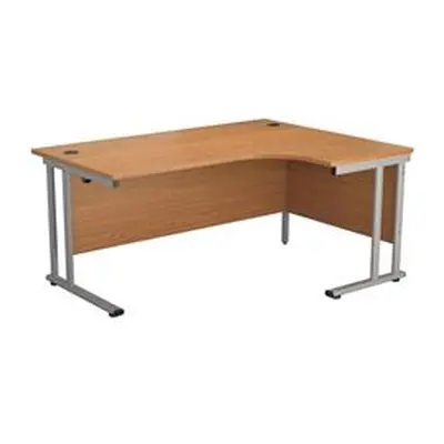 Start 1600 Crescent Cantilever Workstation RH - Oak - TWU1612RHRADNOSV