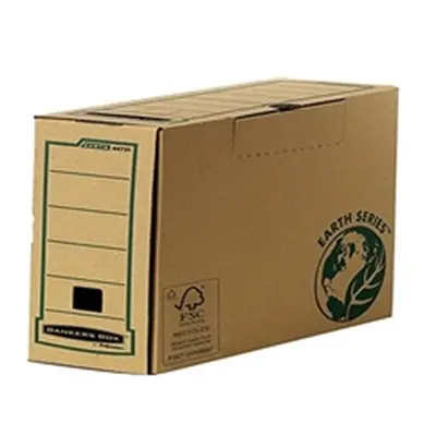 Bankers Box Earth Series Foolscap Transfer File Pack of 20