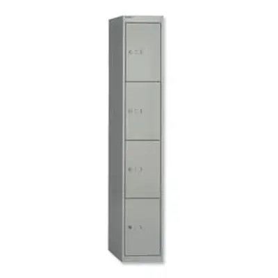 Bisley Locker Deep Steel 4-Door W305xD457xH1802mm