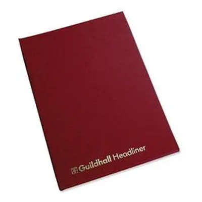 Guildhall Headliner Account Book 38 Series 12 Cash