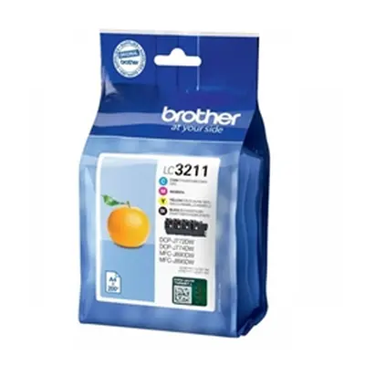 Brother LC3211 Inkjet Cartridge Multipack CMYK LC3211VAL