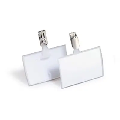 Durable CLICK FOLD Clip Badge 54x90mm