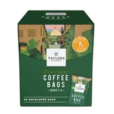 Taylors of Harrogate Rich Italian Coffee Bags (80 Pack) 6125