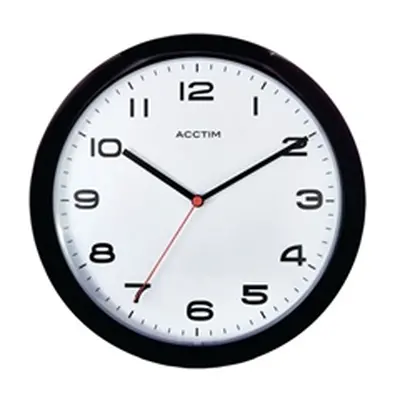 Acctim Aylesbury Wall Clock Black