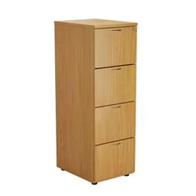 4 Drawer Filing Cabinet - Oak - TES4FCNO