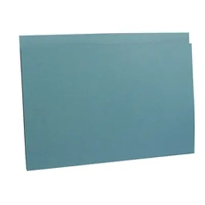 Guildhall Square Cut Folder Heavyweight Foolscap Blue (100 Pack)