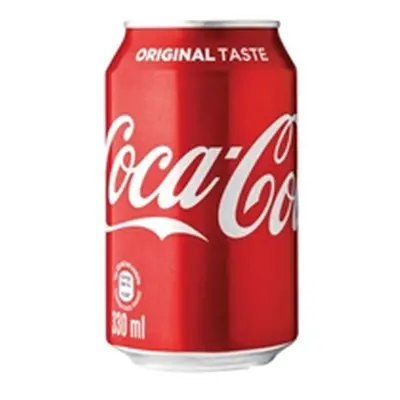 Coca-Cola Soft Drink 330ml Can (24 Pack)