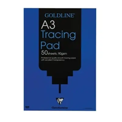 Clairefontaine Goldline Professional Tracing Pad 90gsm A3 50 Sheets