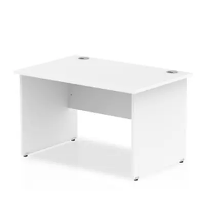 Impulse Panel End 1200 Rectangle Desk White - I000393