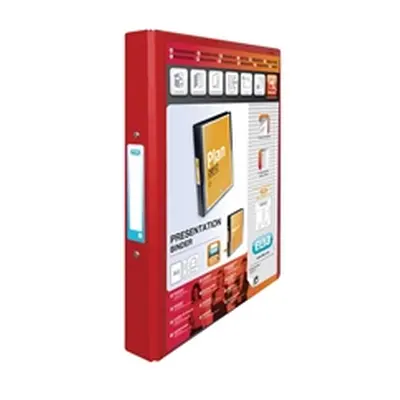 Elba Vision Red A4 2 Ring Binder