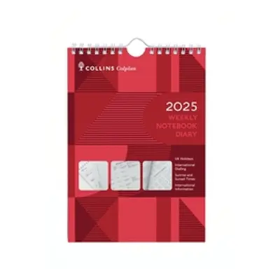 Collins Week To View Notebook Diary 2025 6025