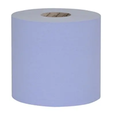 Raphael 1Ply Blue Roll Towel 250m x 200mm (6 Pack) RT1B250R