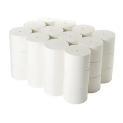 2Work Micro Twin Coreless Toilet Rolls 800 Sheets (36 Pack) 2W00697