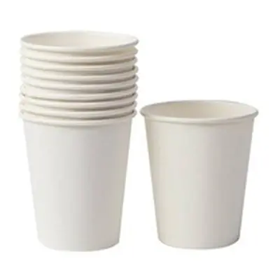 Belgravia 8oz Single Walled White Paper Cups 50's - PACK (20)