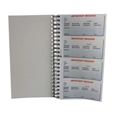 Q-Connect Duplicate Telephone Message Book 400 Messages Ref KF01336