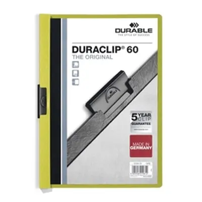 Durable DURACLIP 60 A4 Folder Green