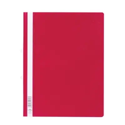 Durable Clear View A4 Folder Red