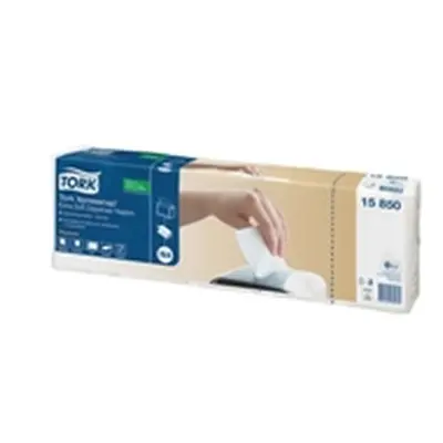 Tork Xpressnap 2-Ply Napkins 2 Fold White (1000 Pack)