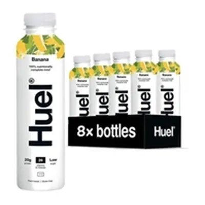 Huel Banana Complete Meal Drink 500ml (Pack of 8) RTD8-BAN-10R