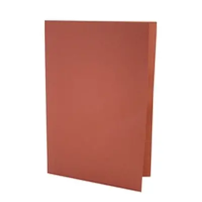 Guildhall Square Cut Folder Mediumweight Foolscap Red (100 Pack)