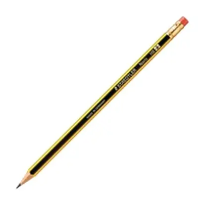 Staedtler Noris 122 Rubber Tipped HB Pencil (12 Pack) 122-HBRT