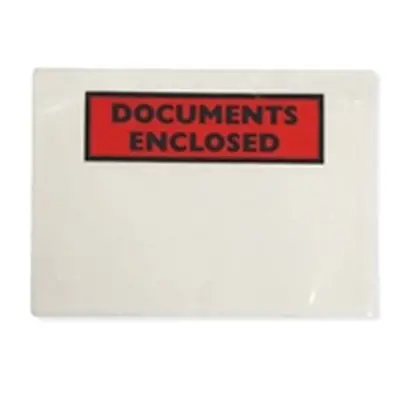 Document Envelopes Documents Enclosed Self Adhesive A6 - TZ60377