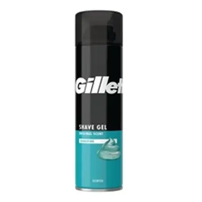 Gillette Shave Gel Sensitive 200ml (Pack of 6) 97101