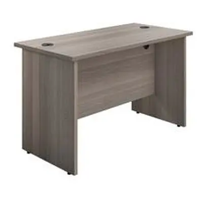 Mezzo 1200 X 600 Rectangular Workstation - Grey Oak Ref PAN1260RECGO