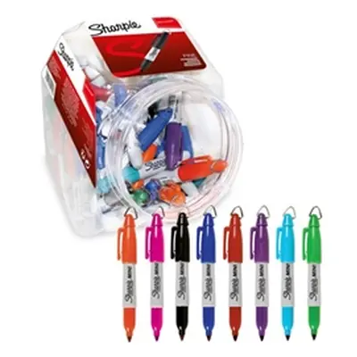 Sharpie Assorted Mini Permanent Markers Fine (72 Pack)