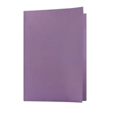 Guildhall Square Cut Folder Mediumweight Foolscap Mauve (100 Pack)