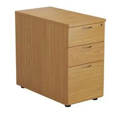 Mezzo Desk High 3 Drawer Pedestal - 800 Deep - Oak - TESDHP3/800NO