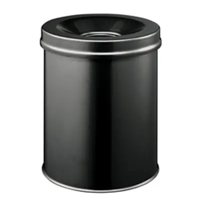 Durable SAFE Waste Bin 15L Black