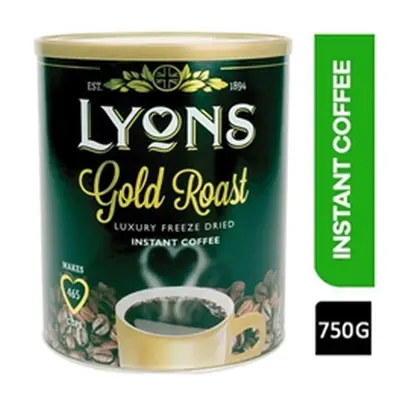 Lyons Gold Roast Freeze Dried Coffee 750g