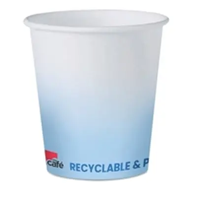 MyCafe Paper Water Drinking Cups 7oz Blue (Pack of 1000) MYC10112