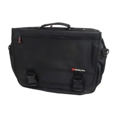 Monolith Flap-Over Business Laptop Briefcase (Black) - 3192