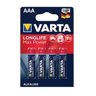 Varta Longlife Max Power AAA Battery (4 Pack) 04703101404