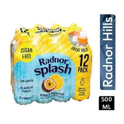 Radnor Splash Sugar Free Orange & Passio