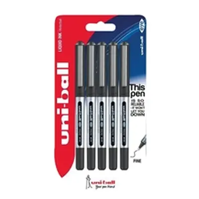 Uni-Ball UB-150 Eye Rollerball Pen Fine Black (5 Pack) 153544322