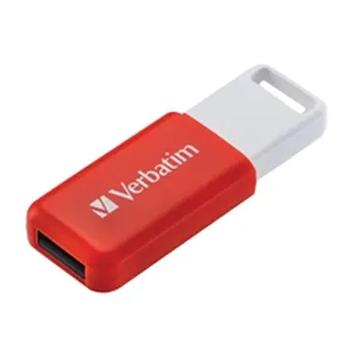 Verbatim USB 2.0 Databar USB Drive 16GB Red